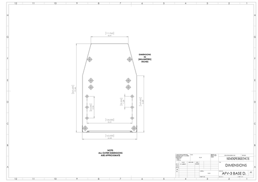 AccuForce Xtreme Mounting Dimensions