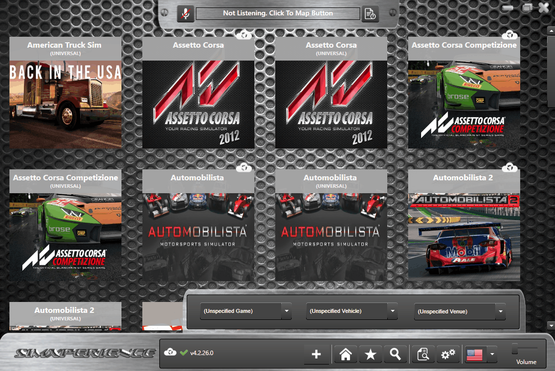 Set SimVibe Sound Card & Test Output