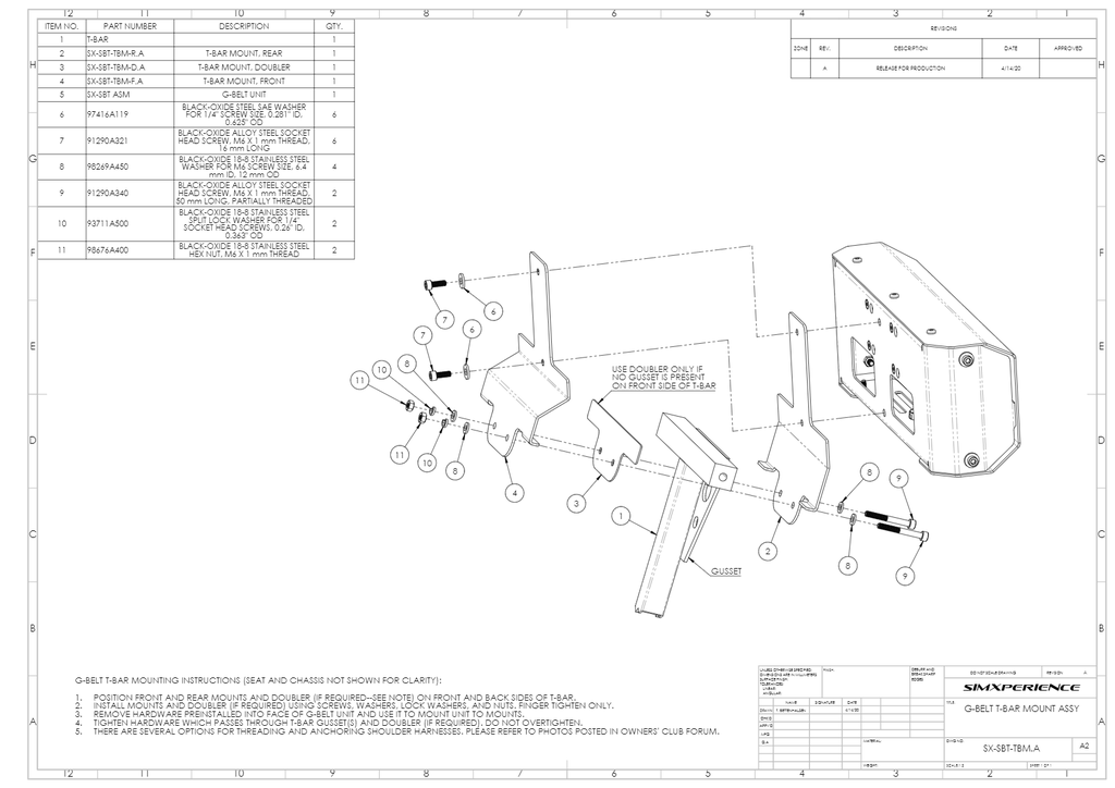 Stage Series G-Belt Mount Installation